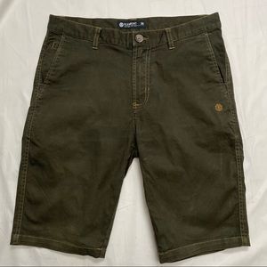 Element size 30 Chino Shorts - Forest green